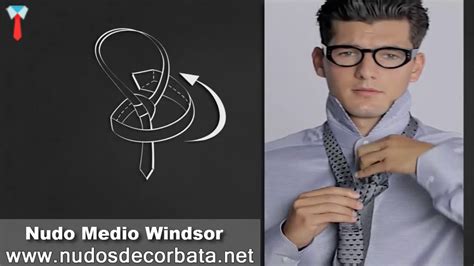 nudo medio windsor|Cómo Hacer una Corbata Half Windsor 